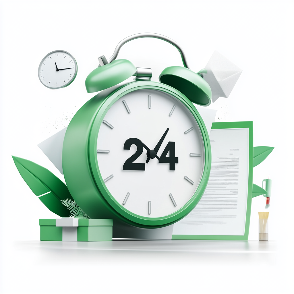Entrega en menos de 24h laborables